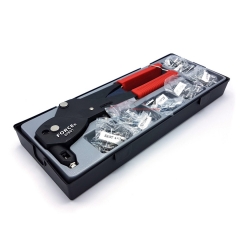 Force 51811 181pc Rivet Pliers Set with Aluminium & Stainless Steel Rivets Assortment