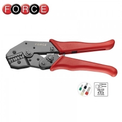 Force 6802 Crimp Terminal Pliers 0.5; 0.75; 1.0; 1.5; 2.5; 4mm for Insulated Cord End