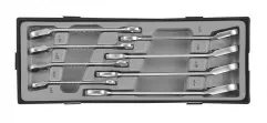 Force T50812 T50813 5/16" to 3/4" 8pc Imperial SAE Ratchet Spanner Gear Wrench Set