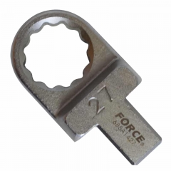 Force 68514/685A14 Open / Ring End Wrench 14x18mm Rectangular Insert Connector for Torque Handle Fittings