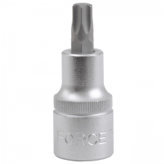 Force / King Tony 3/8" Dr 50mmL S2 Steel Torx Star Socket Bit Option:T8-T60