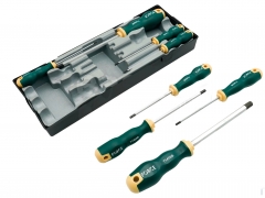 Force T20810 2-10mm 8pc Hex Allen Anti-Slip Screwdriver Set