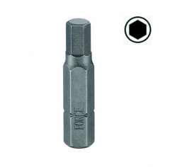 Force 1543.. S2/CRMV Steel 3/8"(8mm) Shank Hex Allen Bits 30mm/36mmL