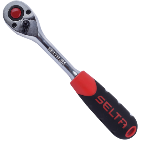 Selta Taiwan 72T Quick Release Reversible Ratchet Handle Option:3/8"-1/2" Dr.