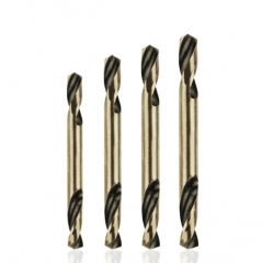 HSS 4341 Drillbits Twist Drill Bit Double Head Straight Shank