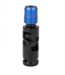 Swivel 1/2" Dr. to 1/4" Hex Shank Adapter Quick-Release & Security Lock for Air/Power Impact Wrench
