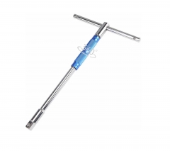 Energy Saving 2-in-1 3/8"+1/2" Dr T Type Socket Drive Handle Spinner Bar