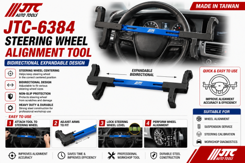 JTC-6384 Bidirectional Steering Wheel Level Alignment Tool JTC-6384 Bidirectional Steering Wheel Level Alignment Tool