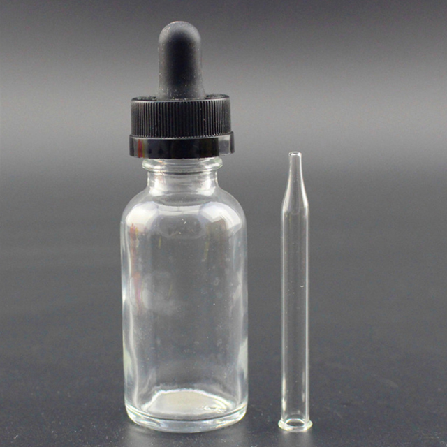 30ml clear glass dropper bottles e-liquid bottles