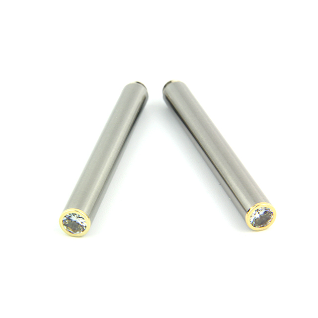 Stainless Color 280mah 808D Batteries' Bottom Diamond Show