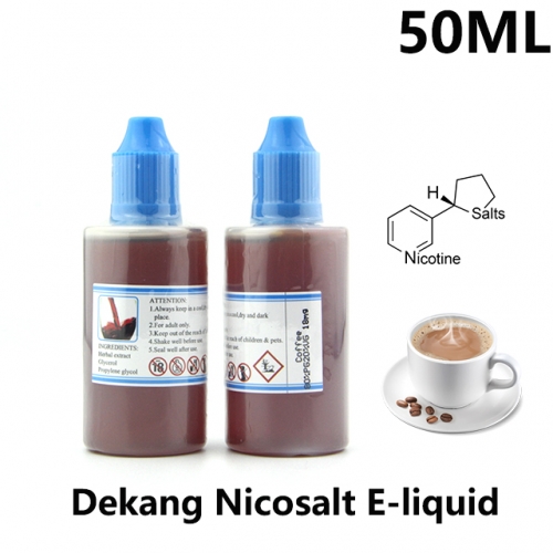 50ML Coffee Flavor Dekang Nicotine Salt E-liquid