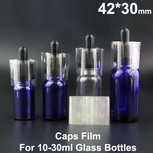 10ml 15ml 20ml 30ml caps film for glass dropper bottles