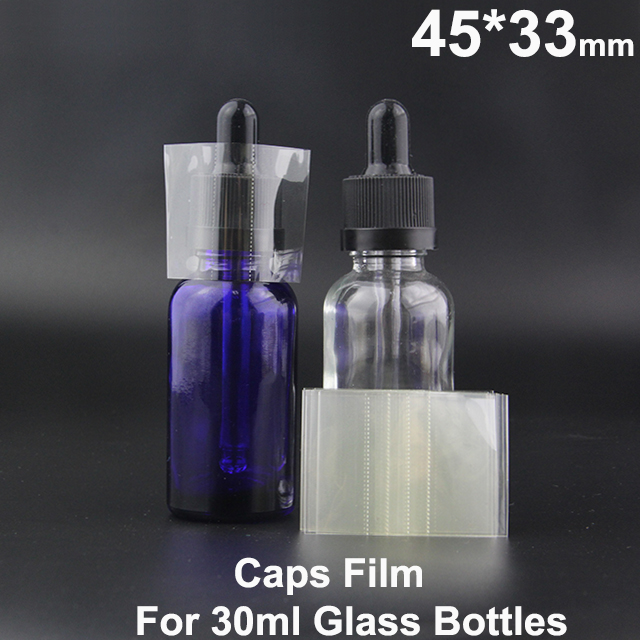caps film for 30ml glass dropper bottles