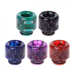 Round Mouth 510 Snake Skin Drip Tips 6 Colors Resin Mouthpieces