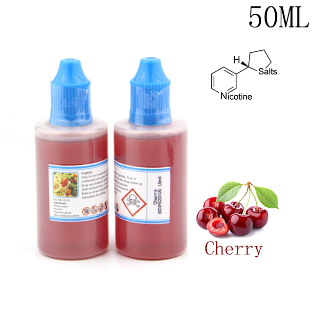 picture of 50ml cherry flavor nicotine salt dekang e-liquid 