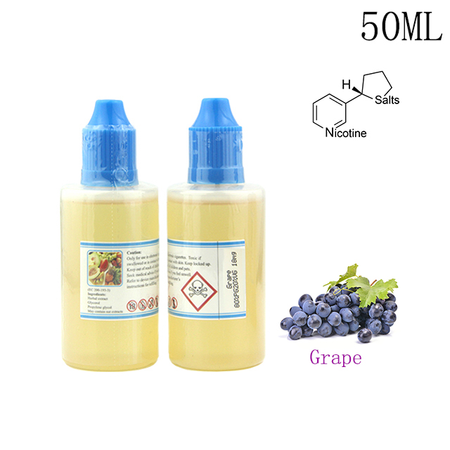 Picture: 50ml Grape Flavored Dekang Nicotine Salt E-juice