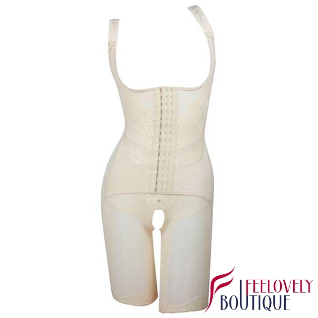 Underbust Slimming Body Shaper With Mid Thigh Shaper