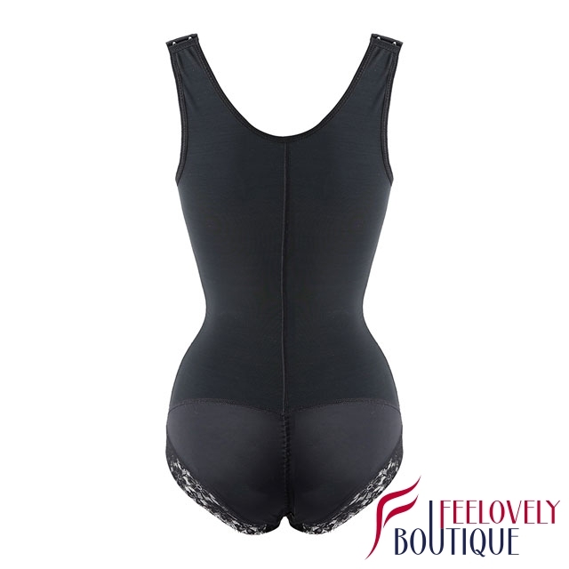 Lace Trim Waist Control Body Girdles