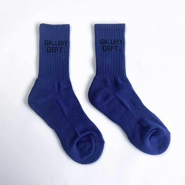 Letter Design Cotton Sports Socks For Unisex