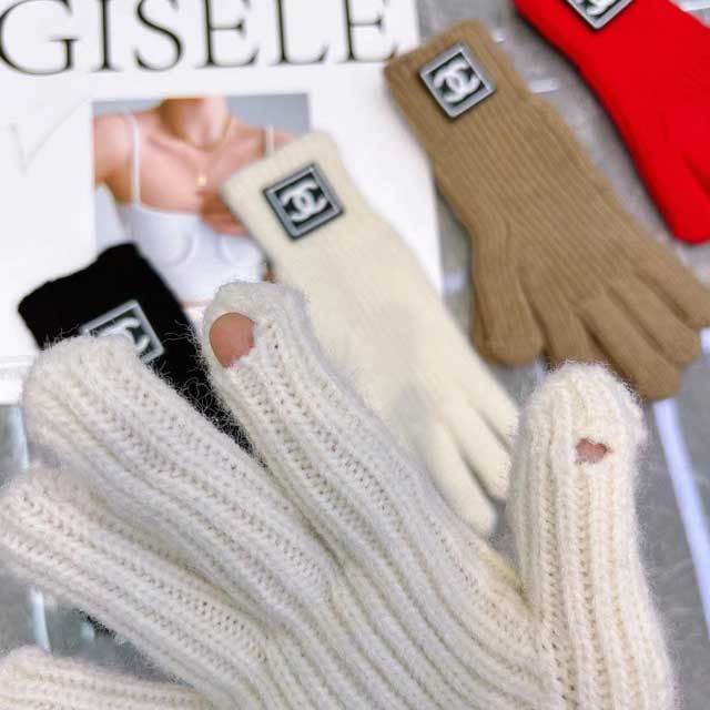 Fashion Design Knit Gloves