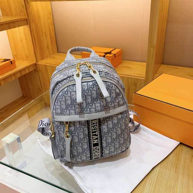 Zipper Fashion Print Travel Backpack