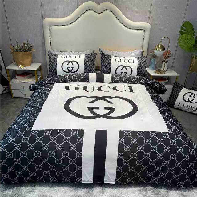 Printed Fashion Cotton Comforter Set(quilt cover+pillow cases+sheet)