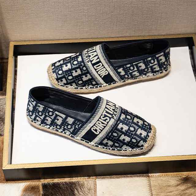 Embroidered Fisherman Shoes Retro Loafers
