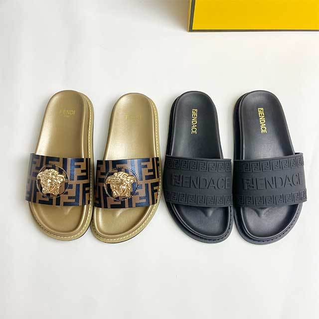 Casual Style Open Toe Letters Design Flat Slides