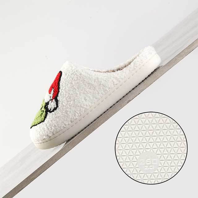 Christmas Fashion Design Comfortable Furry Shoes