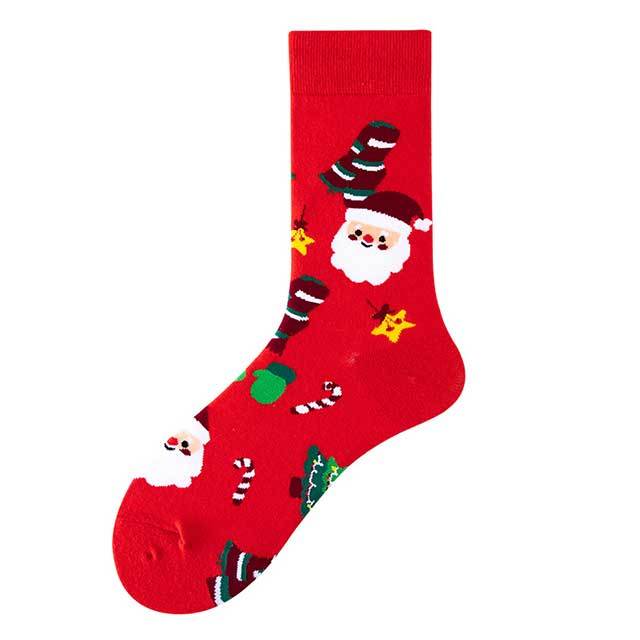 Christmas Style Graphic Socks