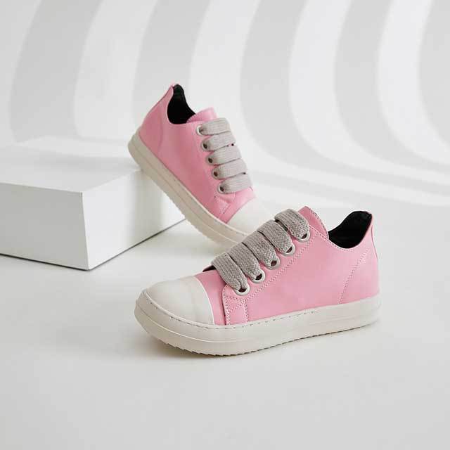Candy Color Leather Lovers Sneaker