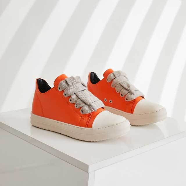 Candy Color Leather Lovers Sneaker