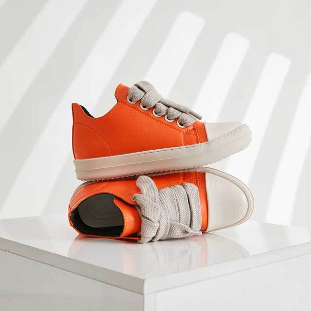 Candy Color Leather Lovers Sneaker