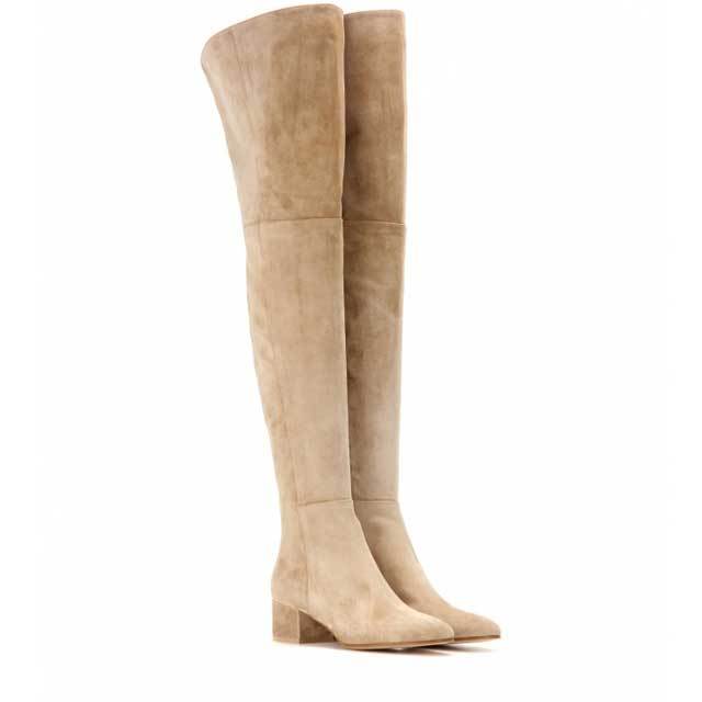 Fashion Suede Over Knee Boots