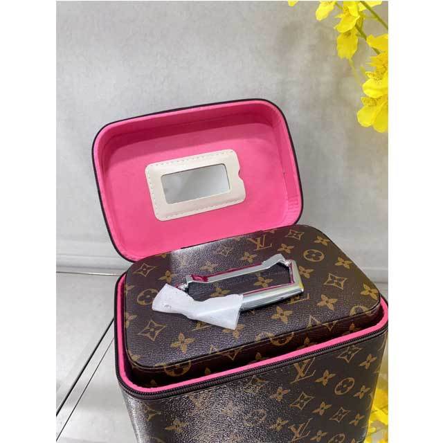 Printed Leather Fashion Makeup Bag