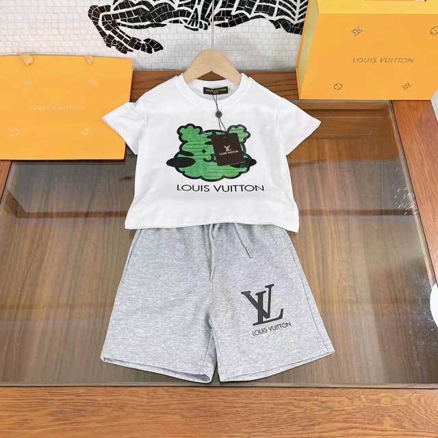 Printed Children Casual Two Piece Set