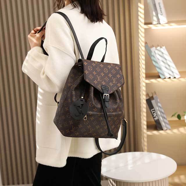Fashion Printed Leather Backpack