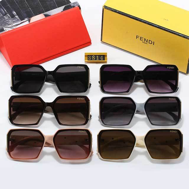 Oversize Square Frame Retro Sunglasses