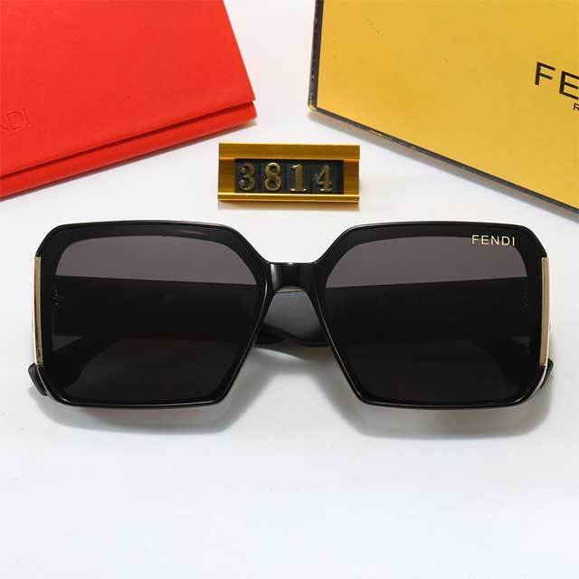 Oversize Square Frame Retro Sunglasses