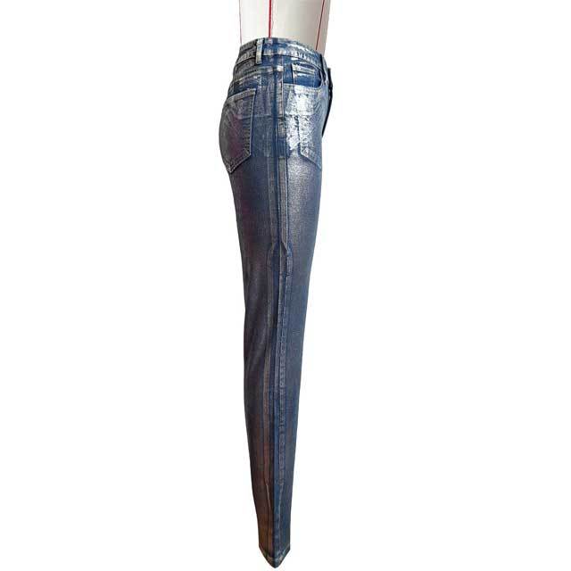 Bronzing Denim Skinny Jeans