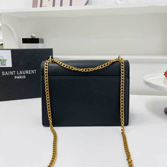 Chained Leather Fashion Messenger Bag