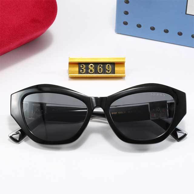 Cat Eye Frame Luxury Sunglasses