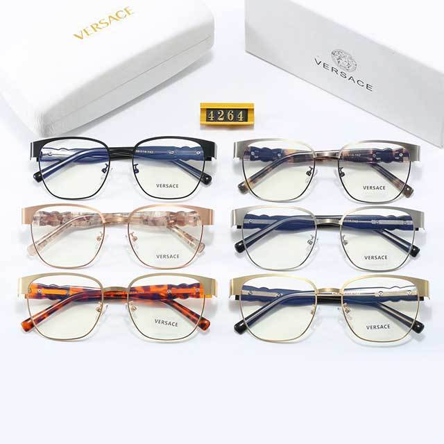 Square Frame Luxury Fashion Clear Sunglasses