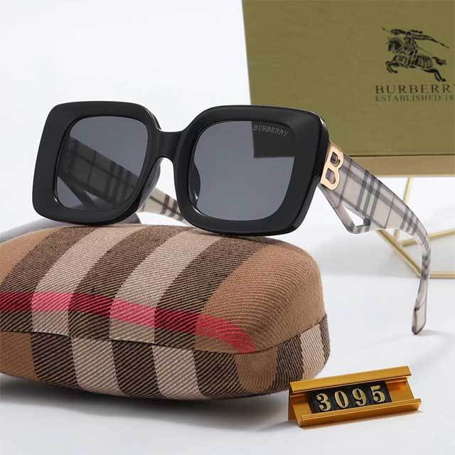 Vintage Style Plaid Fashion Sunglasses