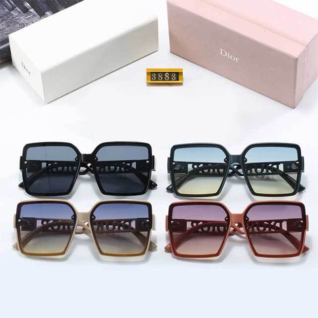 Luxury Fashion Hollow Out Large Frame Sunglasses