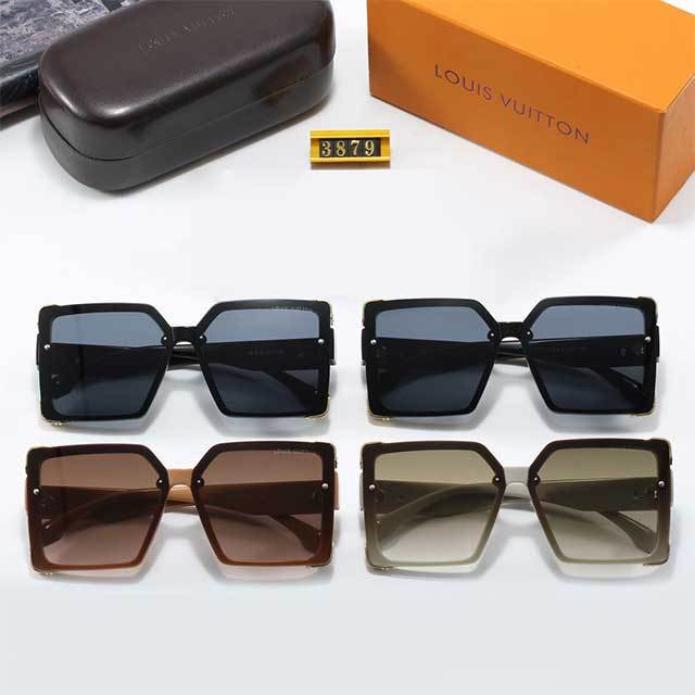 Square Frame Luxury Fashion Summer Sunglasses