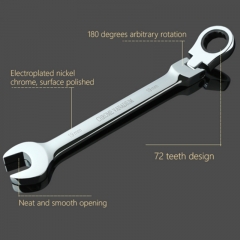 6-19mm Activities Ratchet Gears Wrench Set flexible Open End Wrenches Repair Tools To Bike Torque Wrench Spanner