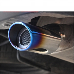 Car Exhaust Muffler Tip pipe For Toyota Nissan Ford Chevrolet Peugeot Fiat Suzuki Universal Stainless Steel Automobile