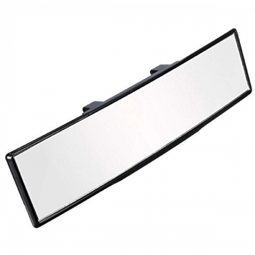 Wide Angle Rear View Mirror Universal Interior Curve Convex Rear View Mirror Clip on Original Mirror 12'' 305mm
