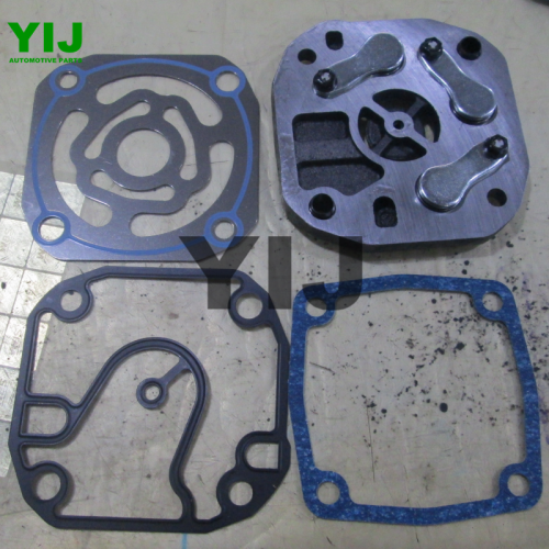 Air Compressor with Valve Plate for Mercedes Benz Actros A5411300620 1100 060 500 Multi Valve Seal Kit yijauto